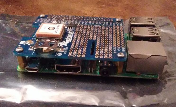 Pi with GPS Hat